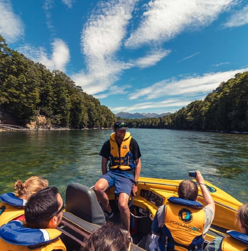 Fiordland: Jet Boat & Nature Walk Experience from Te Anau